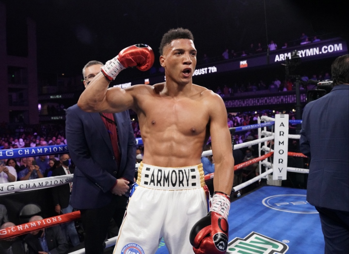 Photos David Morrell Blasts Out Mario Cazares in One Round Boxing News